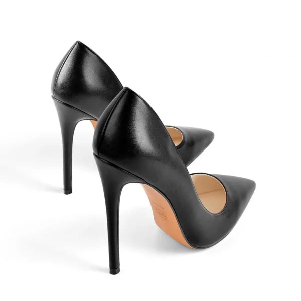 Classic Court Style Pointed Toe Stiletto Big Size High Heel Shoes For Men