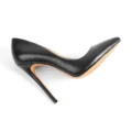 Classic Court Style Pointed Toe Stiletto Big Size High Heel Shoes For Men