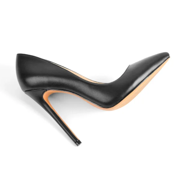 Classic Court Style Pointed Toe Stiletto Big Size High Heel Shoes For Men