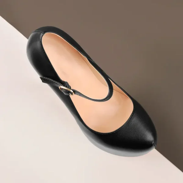 Sexy Platform Ankle Strap Mary Jane Stiletto Big Size High Heels