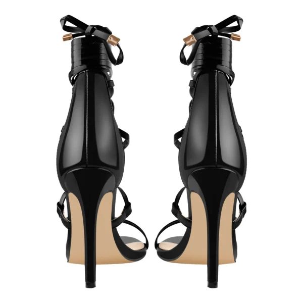 Sexy Ankle Strap Open Toe Stiletto High Heel Sandals