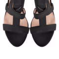 Block/Chunky Heel Strappy Sandals Big Size High Heel Shoes