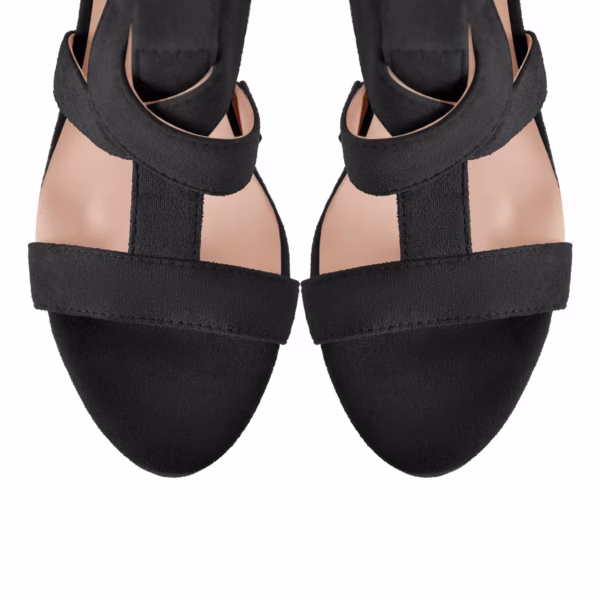 Block/Chunky Heel Strappy Sandals Big Size High Heel Shoes